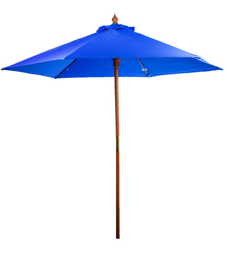 7' FSC Wooden Market Umbrella