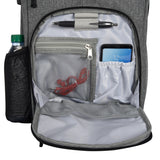 Heathered Rfid Laptop Backpack & Briefcase