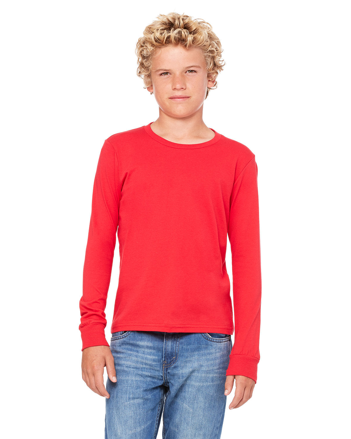 BELLA+CANVAS Youth Jersey Long-Sleeve T-Shirt