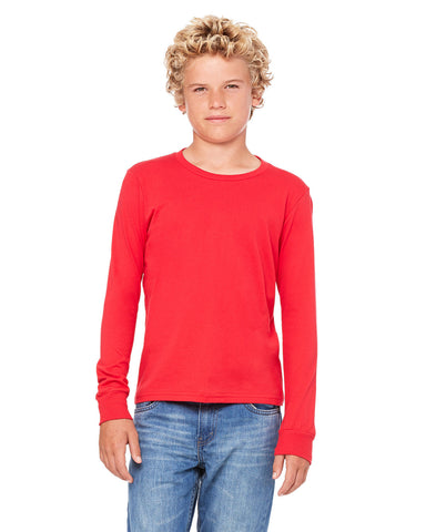 BELLA+CANVAS Youth Jersey Long-Sleeve T-Shirt
