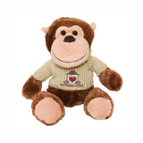 11" Milo Monkey w/Hand Knit Embroidered Sweater