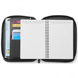 A5 ZIP JOURNAL WITH 5,000 mAh WIRELESS CHARGING POWER BANK INCLUDES UL CERTIFIED BATTERY