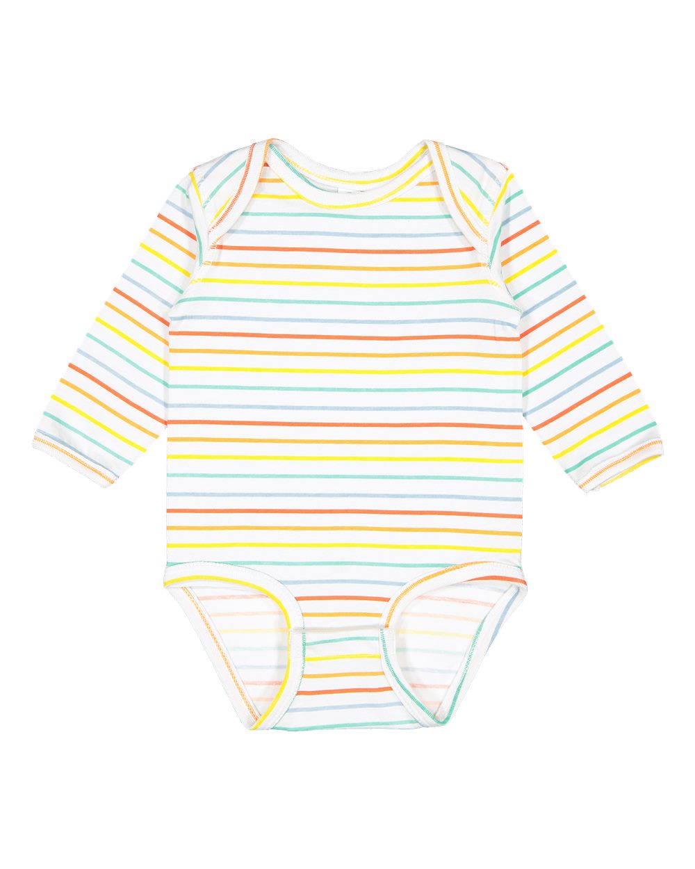 Rabbit Skins Infant Fine Jersey Long Sleeve Bodysuit