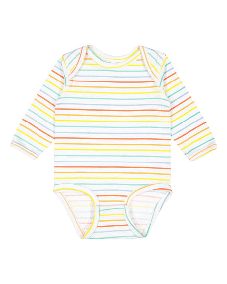 Rabbit Skins Infant Fine Jersey Long Sleeve Bodysuit