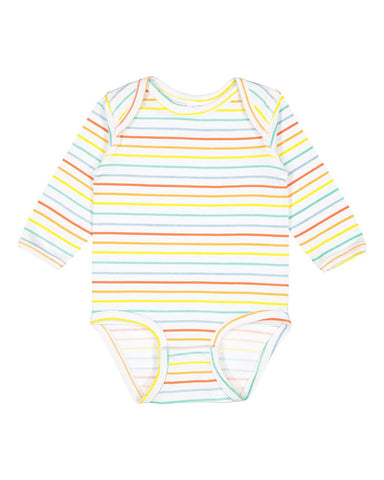 Rabbit Skins Infant Fine Jersey Long Sleeve Bodysuit