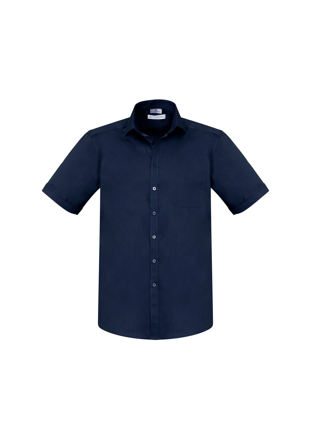 Men's Monaco Short Sleeve French Style Cotton Stretch Shirt