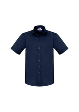Men's Monaco Short Sleeve French Style Cotton Stretch Shirt