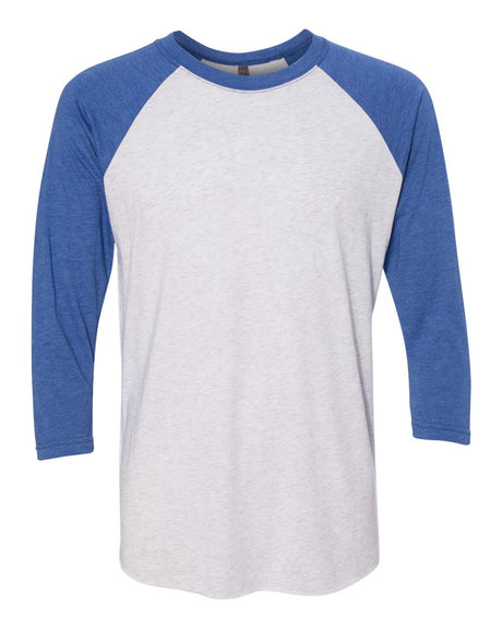 000046 Next Level Unisex Triblend Three-Quarter Sleeve Raglan Shirt