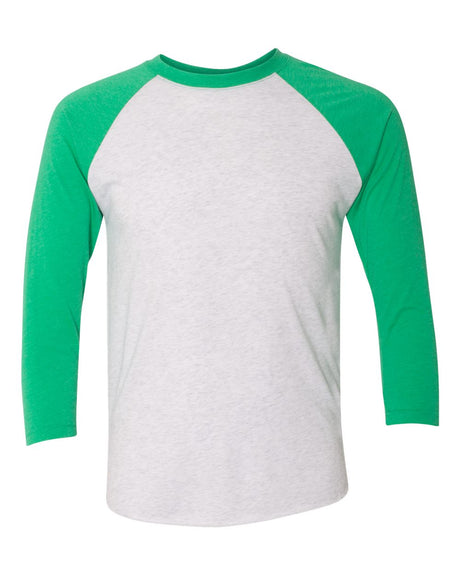 000046 Next Level Unisex Triblend Three-Quarter Sleeve Raglan Shirt
