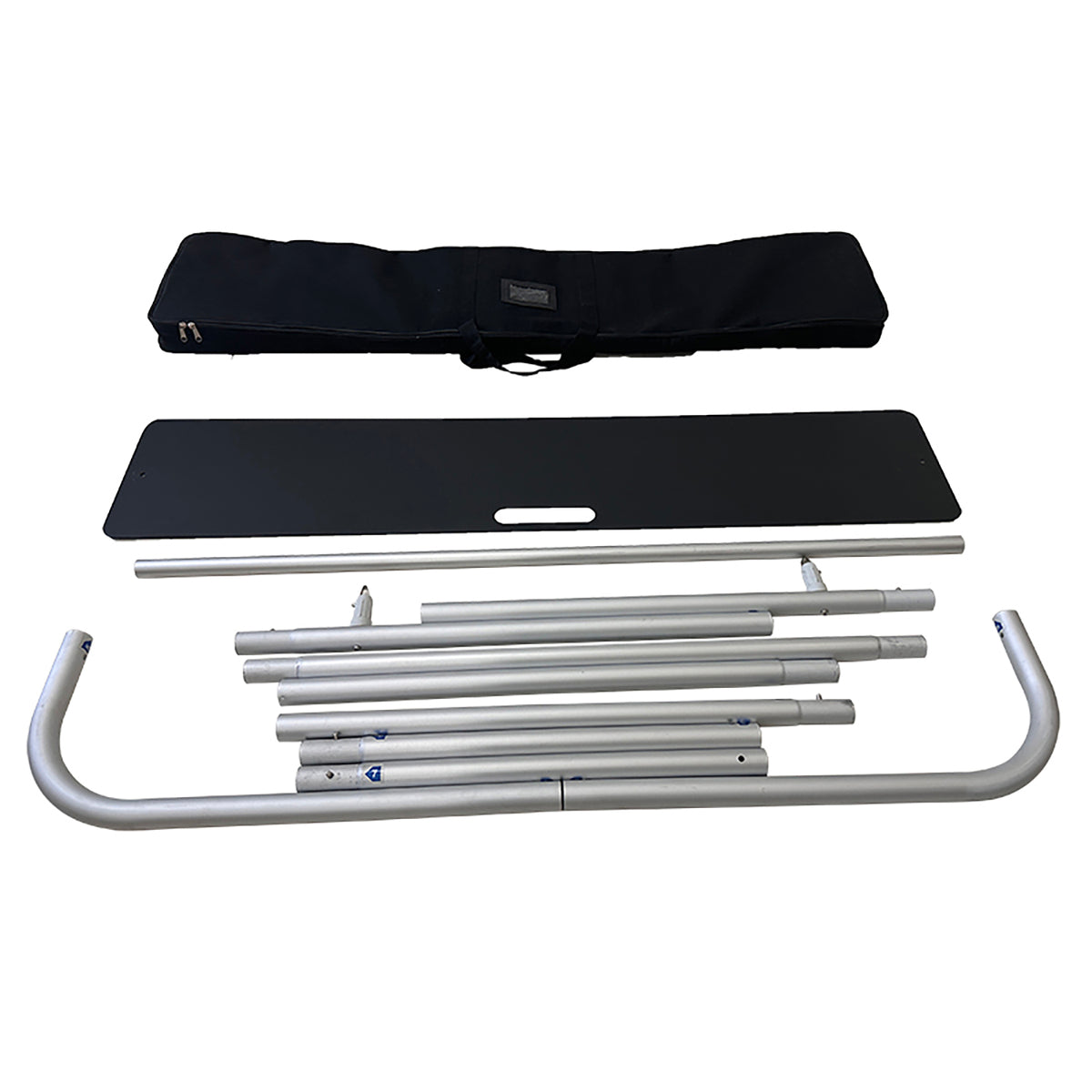 48 Hr Quick Ship - 4'W x 90"H EuroFit Banner with Steel Base, Full Color Graphics 2 Sided, NO SETUP