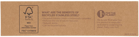 Recycled Stainless Steel Ballpoint Pen