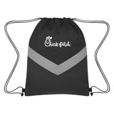 Reflective Stripe Drawstring Sports Pack