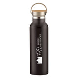21 Oz. Liberty Stainless Steel Bottle With Wood Lid