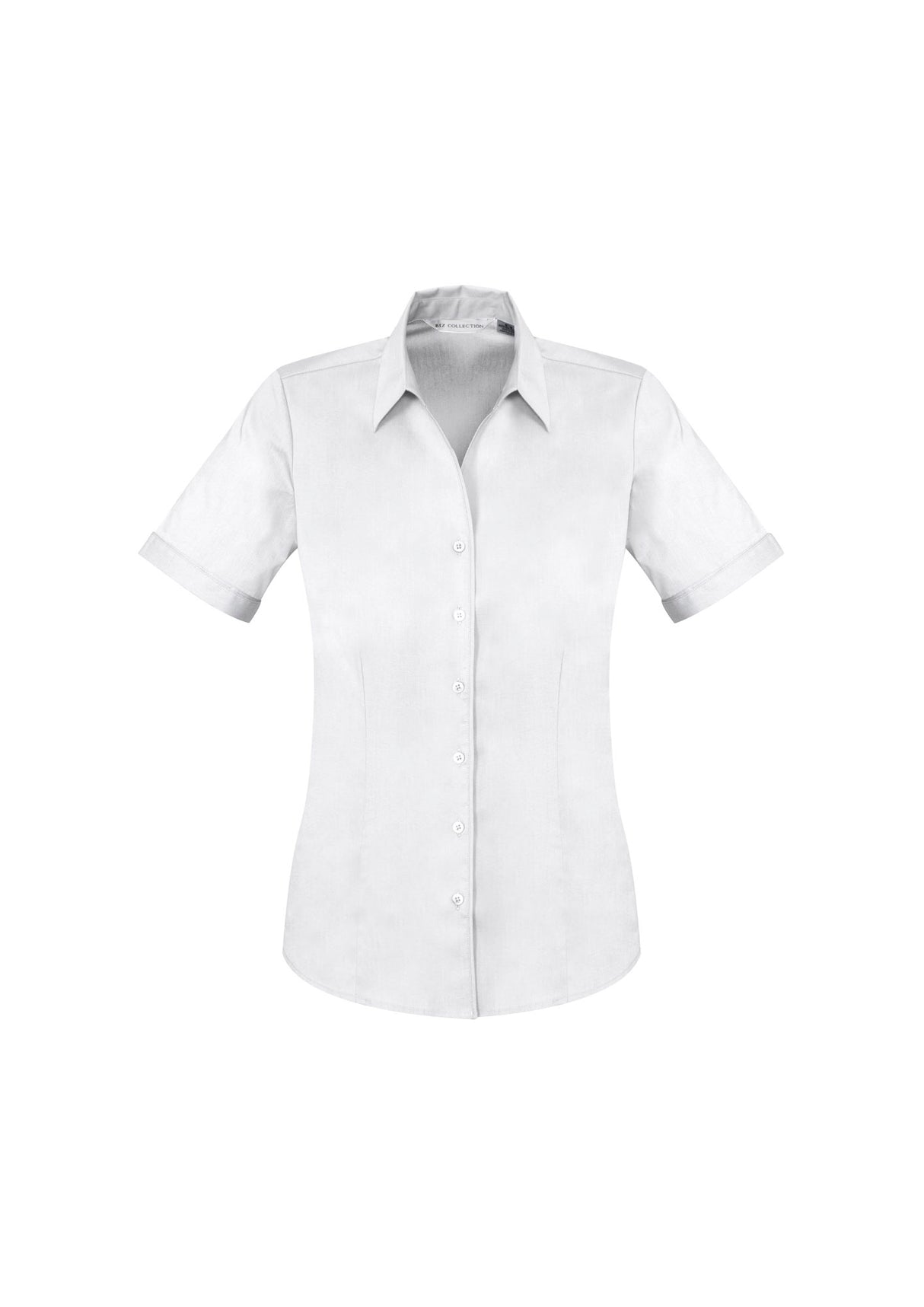 Ladies' Short Sleeve Monaco French Style Cotton Stretch Shirt