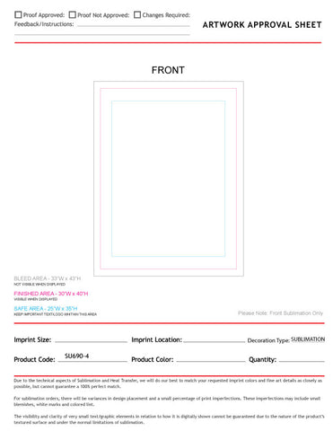 48 Hr Quick Ship - Plush and Cozy Mink Flannel Fleece Baby Blanket, 30x40, Sublimated