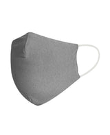 Adult Size Fashion Face Mask, 70% Cotton/30% Polyester, 2 layer, grey - Blank