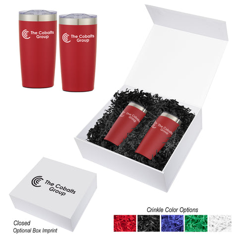 20 Oz. Two-tone Himalayan Tumbler Gift Set