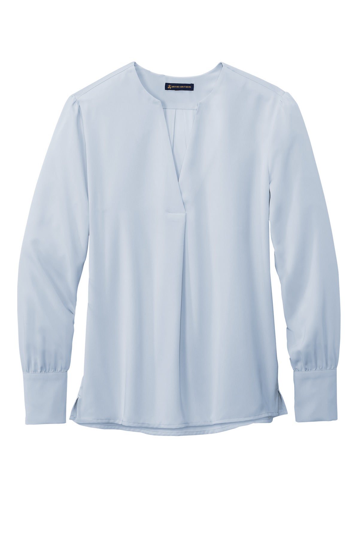 Brooks Brothers® Women's Open-Neck Satin Blouse