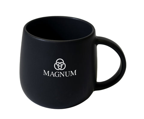 Berkeley 18oz matte black ceramic mug in Ripple box