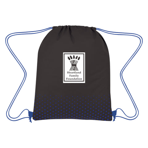 Connect The Dots Non-woven Drawstring Bag