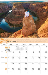 Galleria Wall Calendar 2025 Living Healthy
