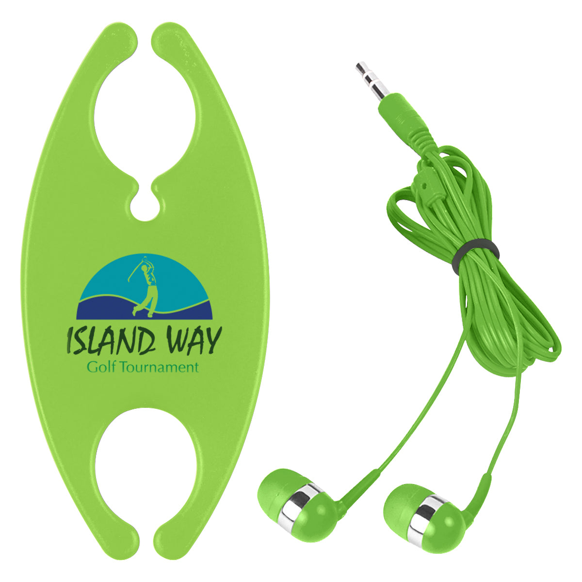 Earbuds With Cord Organizer