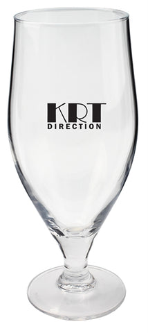 Sierra 21oz footed pilsner clear glass