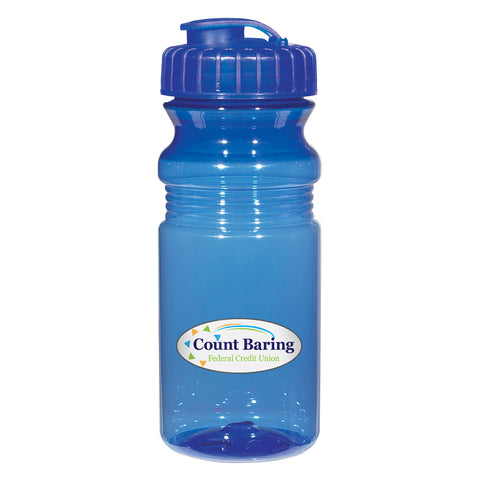 20 Oz. Poly-clear‚Ñ¢ Fitness Bottle With Super Sipper Lid