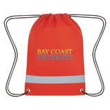 Lil' Bit Reflective Non-woven Drawstring Bag