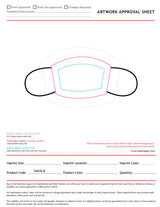 Survivor Themed Sublimated 2ply Antimicrobial Face mask