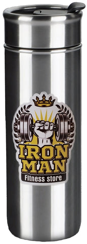 Kingston 18oz stainless steel vacuum tumbler with lid - Digital Print