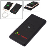 10000mAh UL Certified Qi Ring Wireless Power Bank & Charger