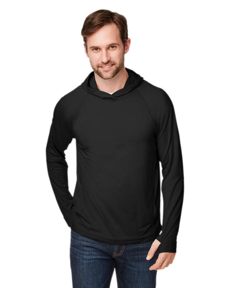NORTH END Unisex JAQ Stretch Performance Hooded T-Shirt