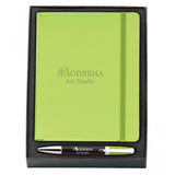 MELODY 2-TONE NEOSKINreg; PEN JOURNAL GIFT KIT