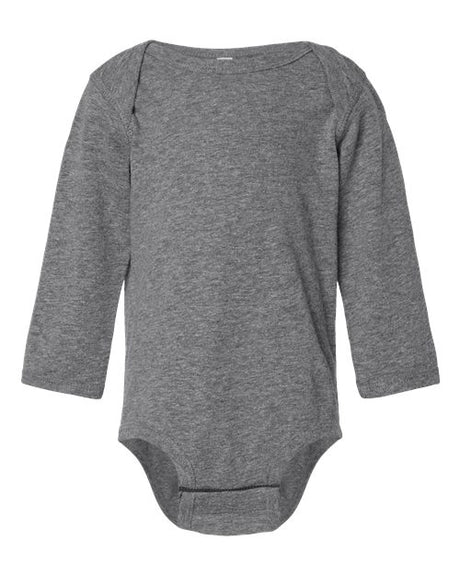 Rabbit Skins Infant Fine Jersey Long Sleeve Bodysuit