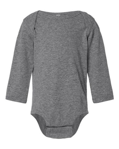 Rabbit Skins Infant Fine Jersey Long Sleeve Bodysuit