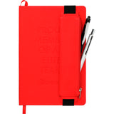 FUNCTION Office Hard Bound Notebook With Pen Pouch