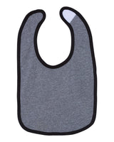 Rabbit Skins Infant Contrast Trim Premium Jersey Bib