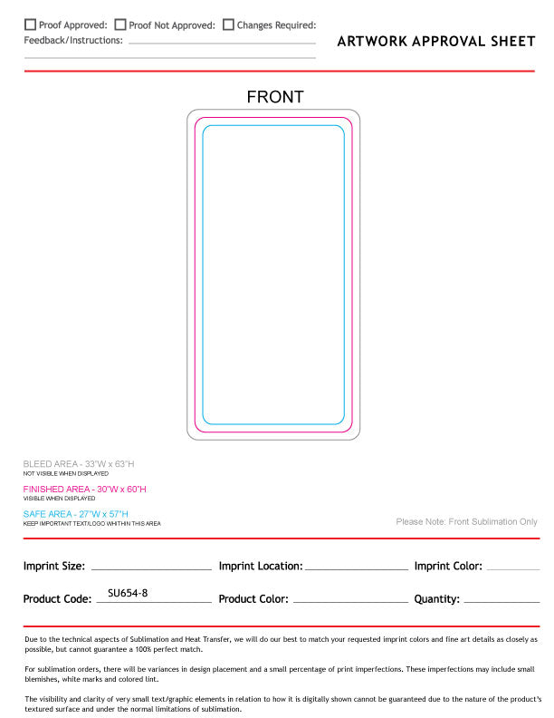 Team Blanket in Ultra Soft and Smooth Microfleece, 30x60, Stadium size, Sublimated edge to edge