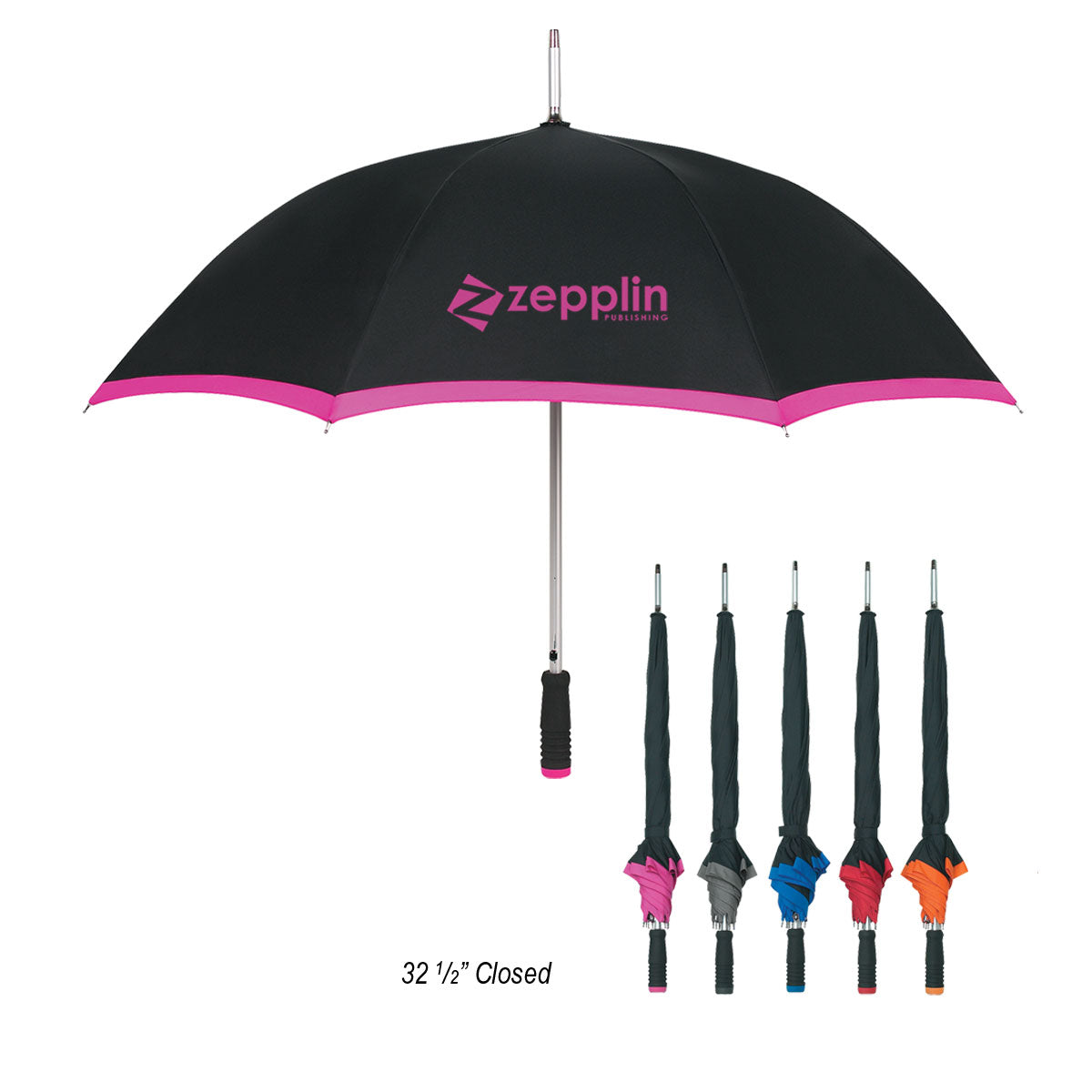 46" Arc Edge Two-Tone Umbrella