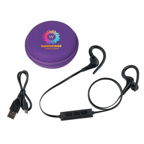 Wireless Earbuds In Travel Case