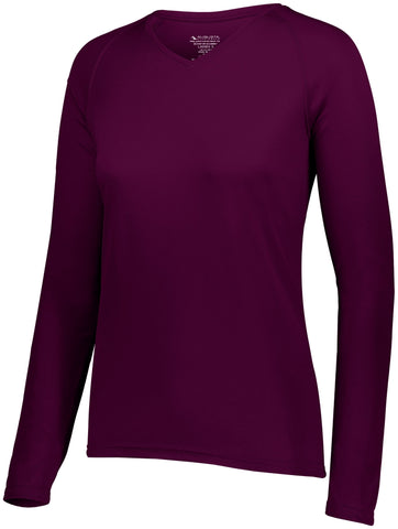Ladies Attain Wicking Long Sleeve Tee