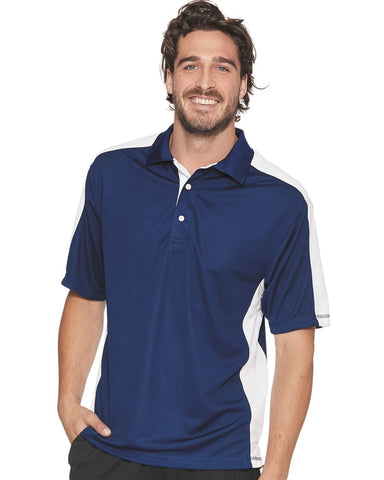 FeatherLite Colorblocked Moisture Free Mesh Polo