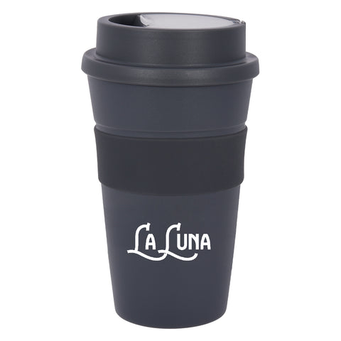 16 Oz. Travel Tumbler With Straw