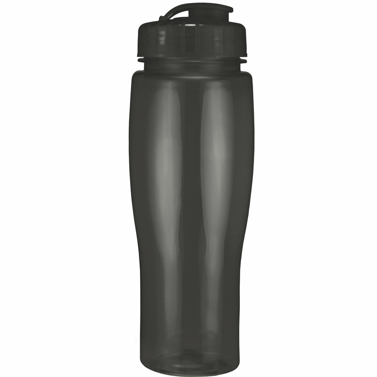 24 Oz. Contour Translucent Bottle w/ Flip Top Lid