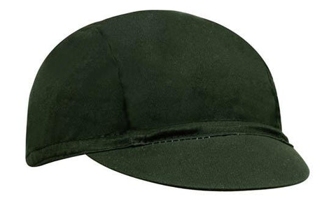 Cotton Cycling Cap w/Elastic Back