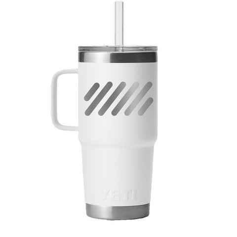 Custom Yeti Rambler 25 Oz (739ml) Mug W/ Straw Lid