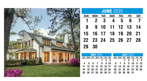 Homes Desk Tent Calendar
