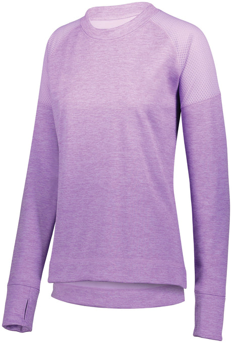 Ladies Zoe Tonal Heather Pullover