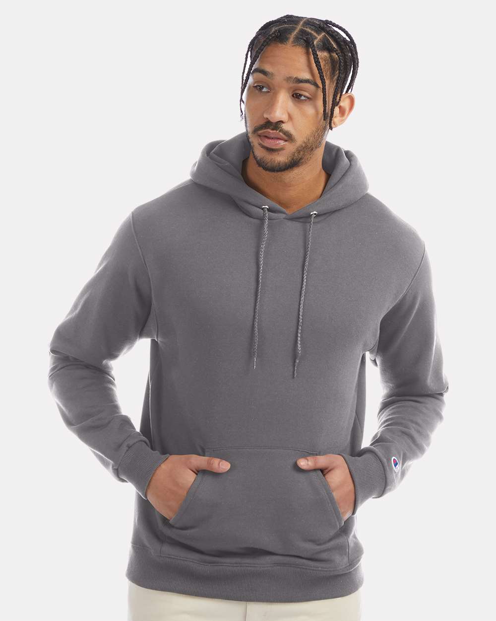 000111 Champion Powerblend® Hooded Sweatshirt